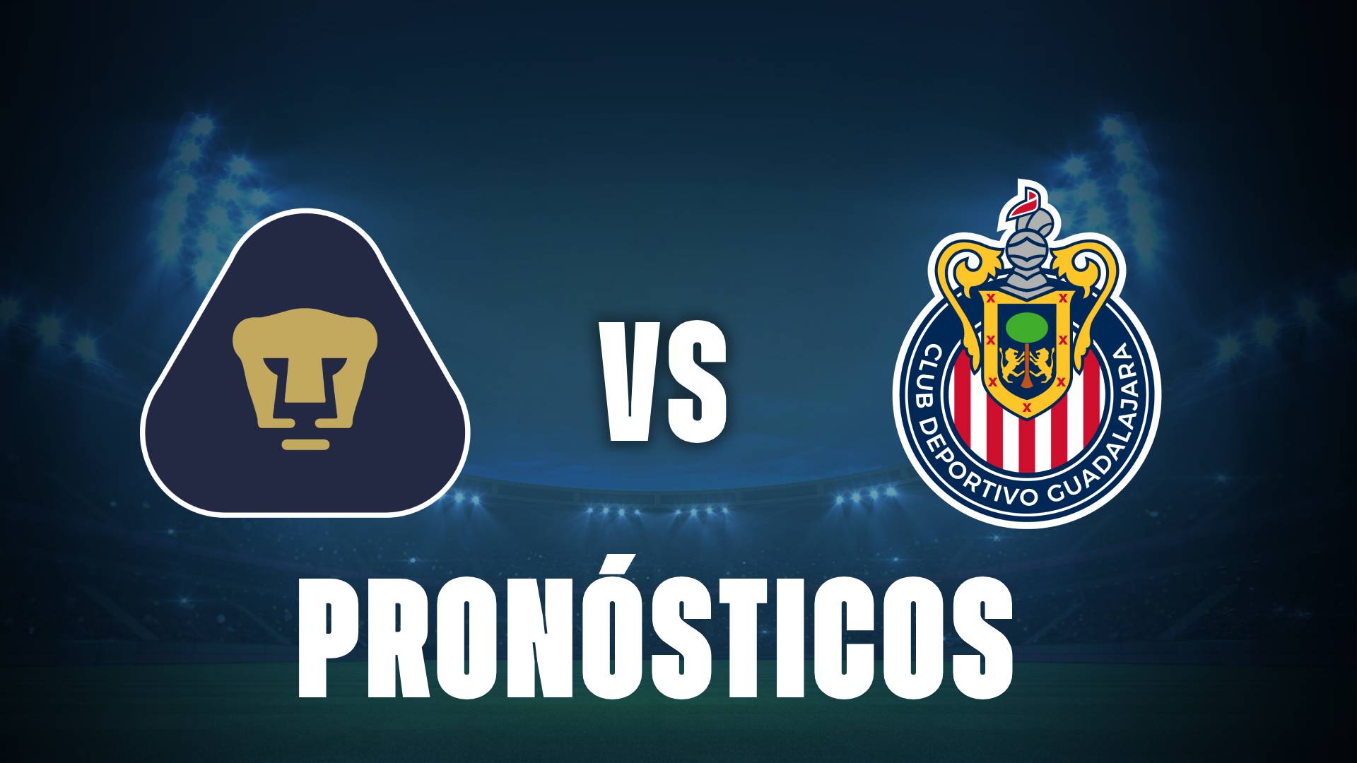 Pumas vs Chivas: pronósticos deportivos para este partido