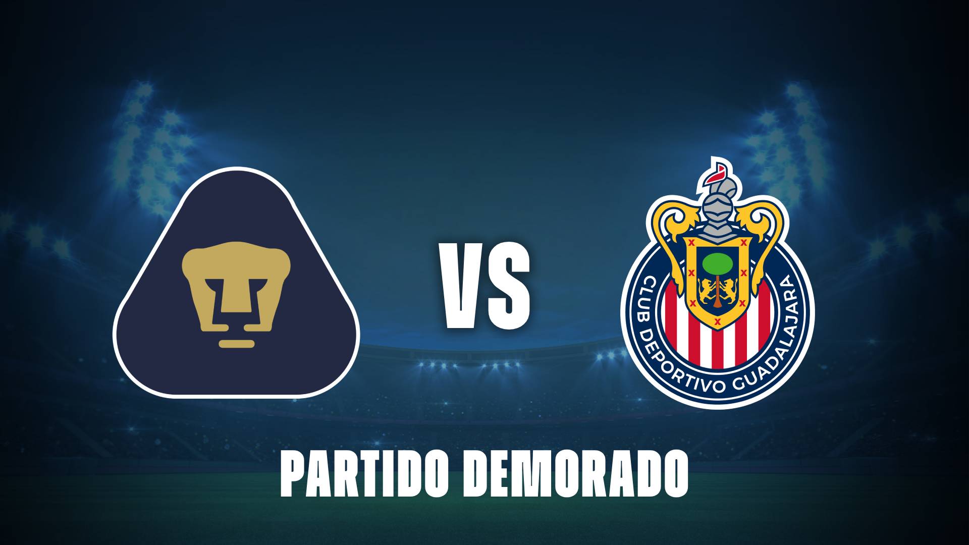 Pumas vs Chivas: ¿Por qué se demoró el partido?