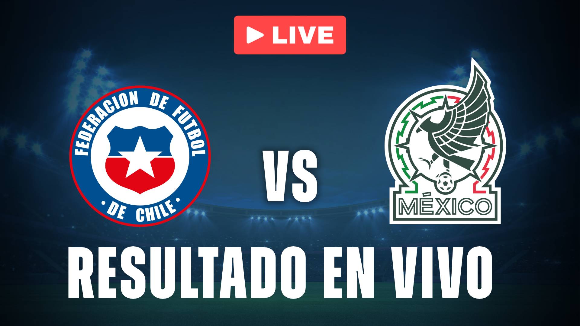 Chile vs México: resultado EN VIVO y estadísticas del Mundial Sub20