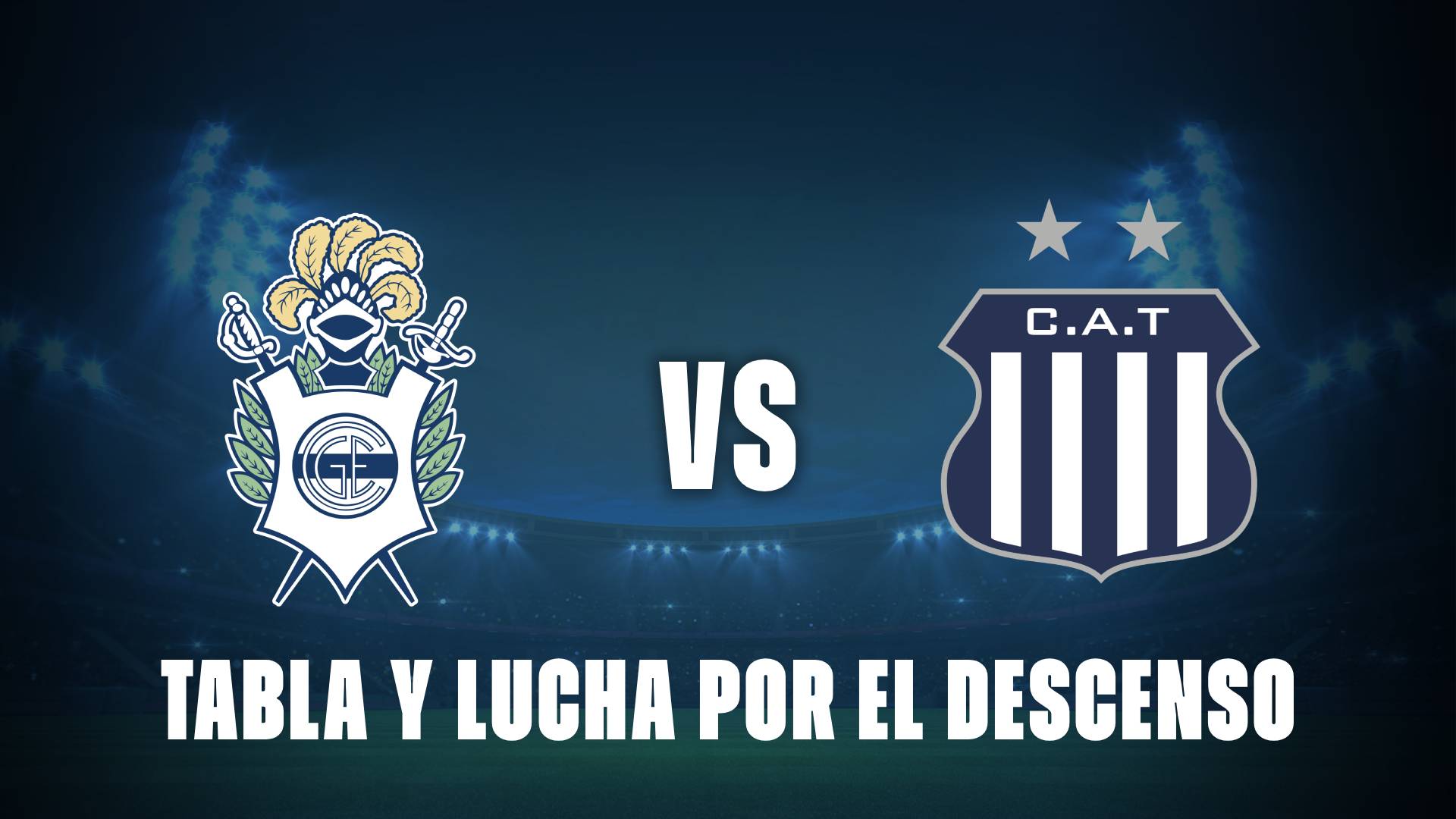 Gimnasia vs Talleres: posiciones y cómo llegan en la lucha por el descenso