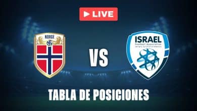 Noruega vs Israel: posiciones EN VIVO del grupo de Italia