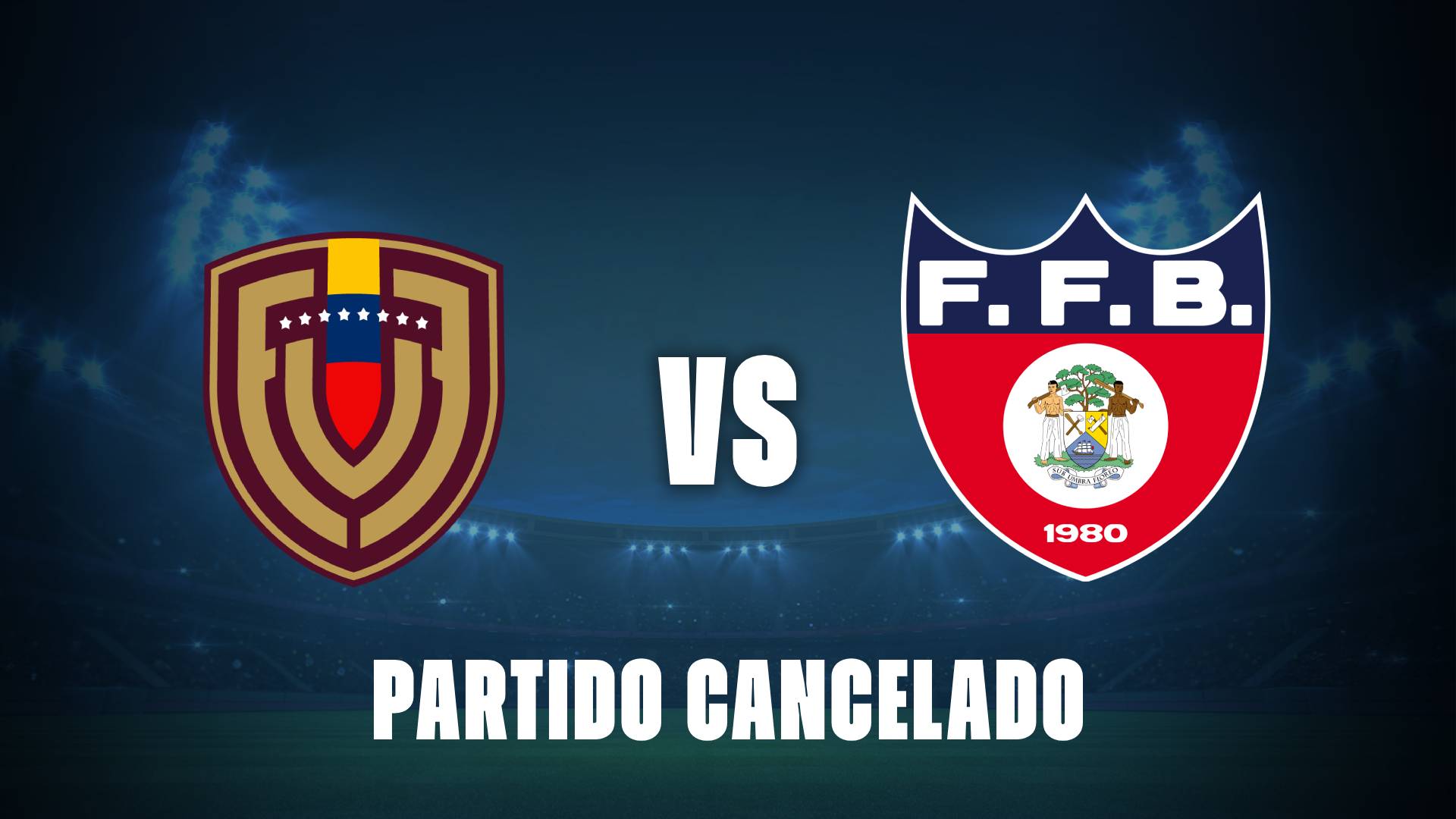 Venezuela vs Belice: ¿Cuando se reprogramará el amistoso?