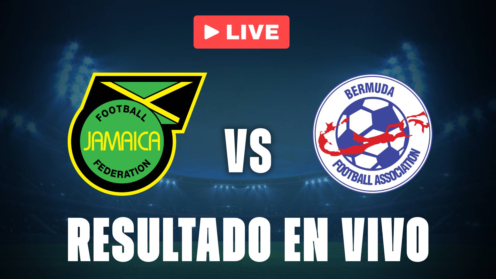 Jamaica vs Bermudas: resultado EN VIVO y estadísticas de las Eliminatorias 2026