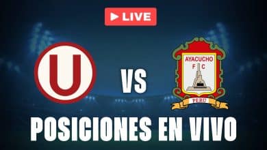 Universitario vs Ayacucho: posiciones EN VIVO por Liga 1