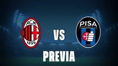 Milán vs Pisa: donde ver y posibles formaciones en la Serie A