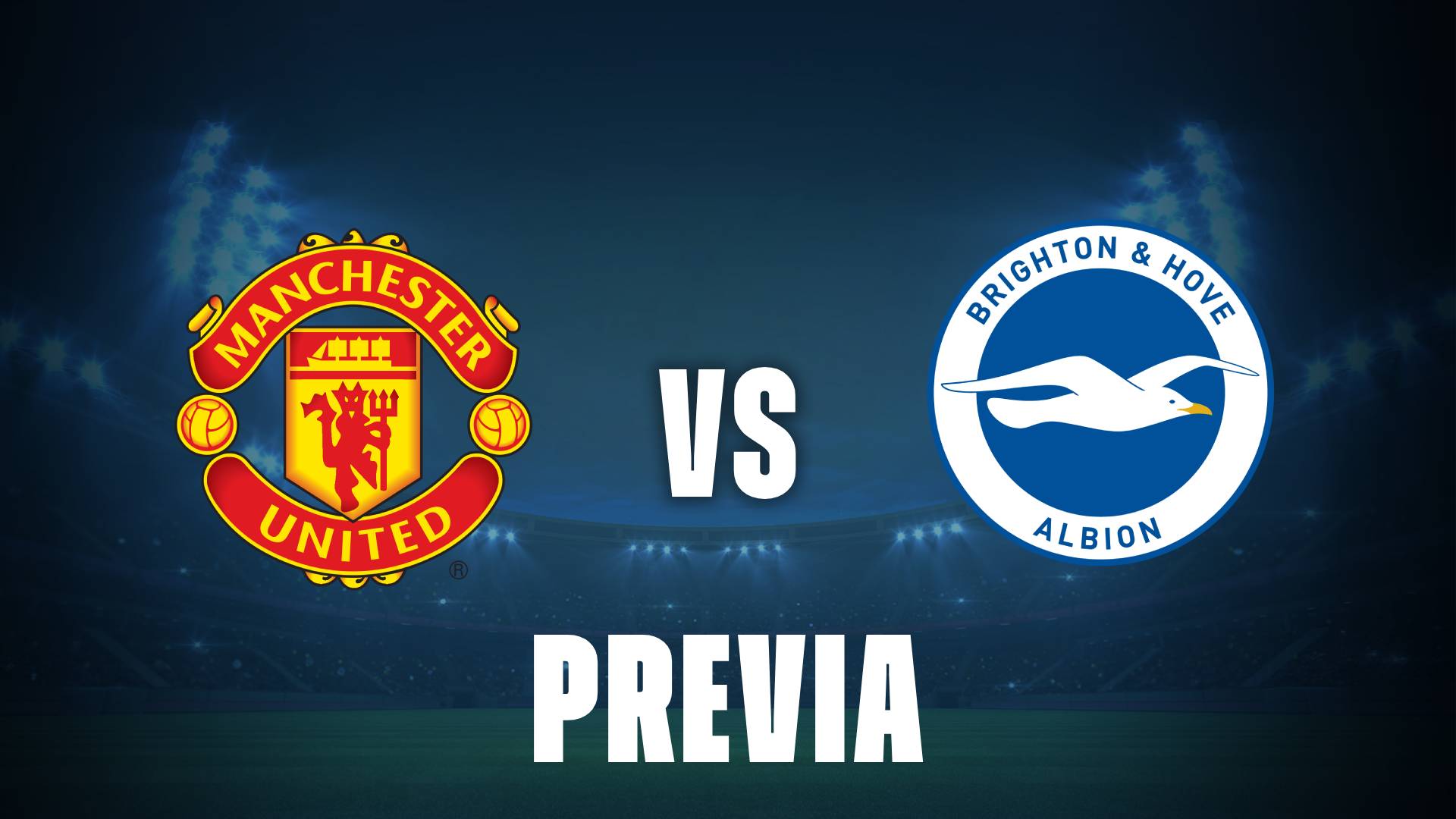 Manchester United vs Brighton: horarios y posibles formaciones por Premier League