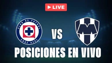 Cruz Azul vs Monterrey: posiciones EN VIVO de la Liga MX