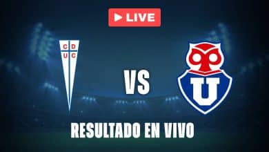 Universidad Católica vs U de Chile: resultado EN VIVO y estadísticas