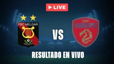 Melgar vs Huancayo: resultado EN VIVO y estadísticas de la Liga 1