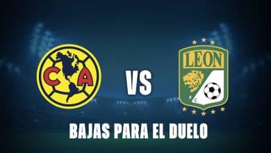 América vs León: ¿Cuáles son las bajas que tendrán los equipos?