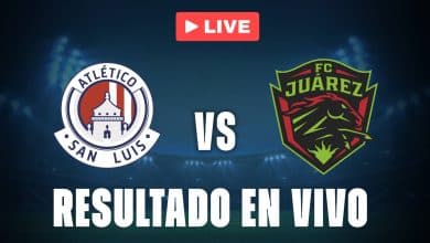 Atlético San Luis vs Juárez: resultado EN VIVO y estadísticas de la Liga MX
