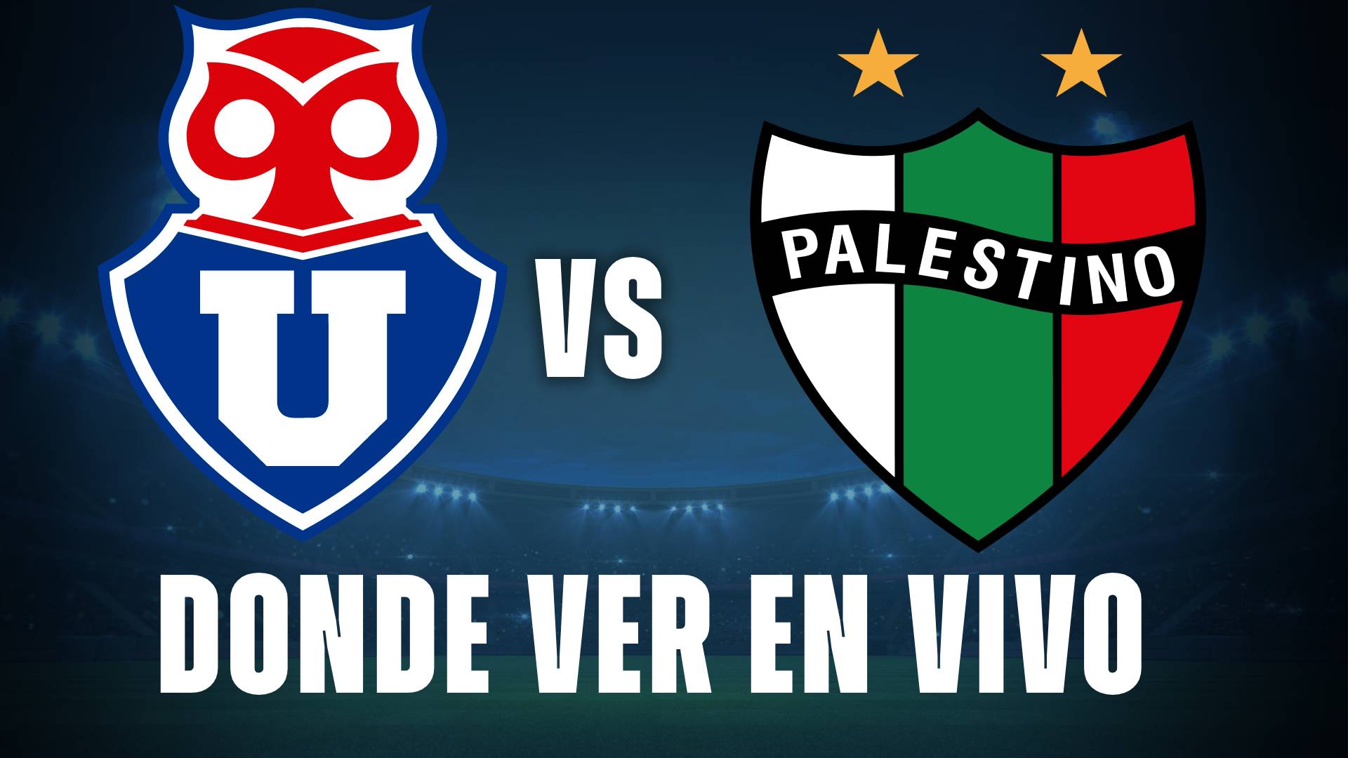 universidad de chile vs palestino