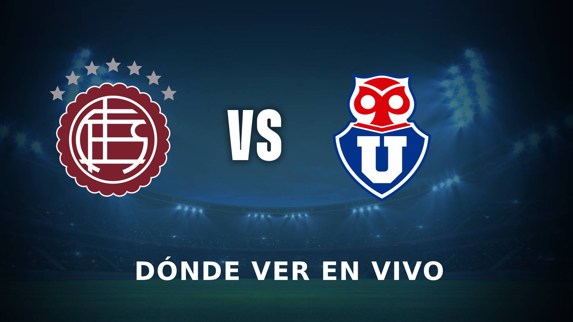 Lanús vs U de Chile