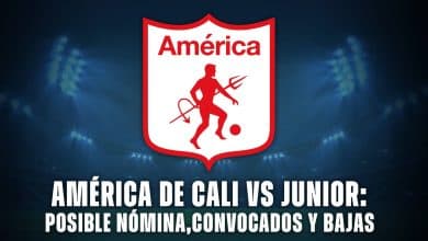 América de Cali posible nomina vs Junior