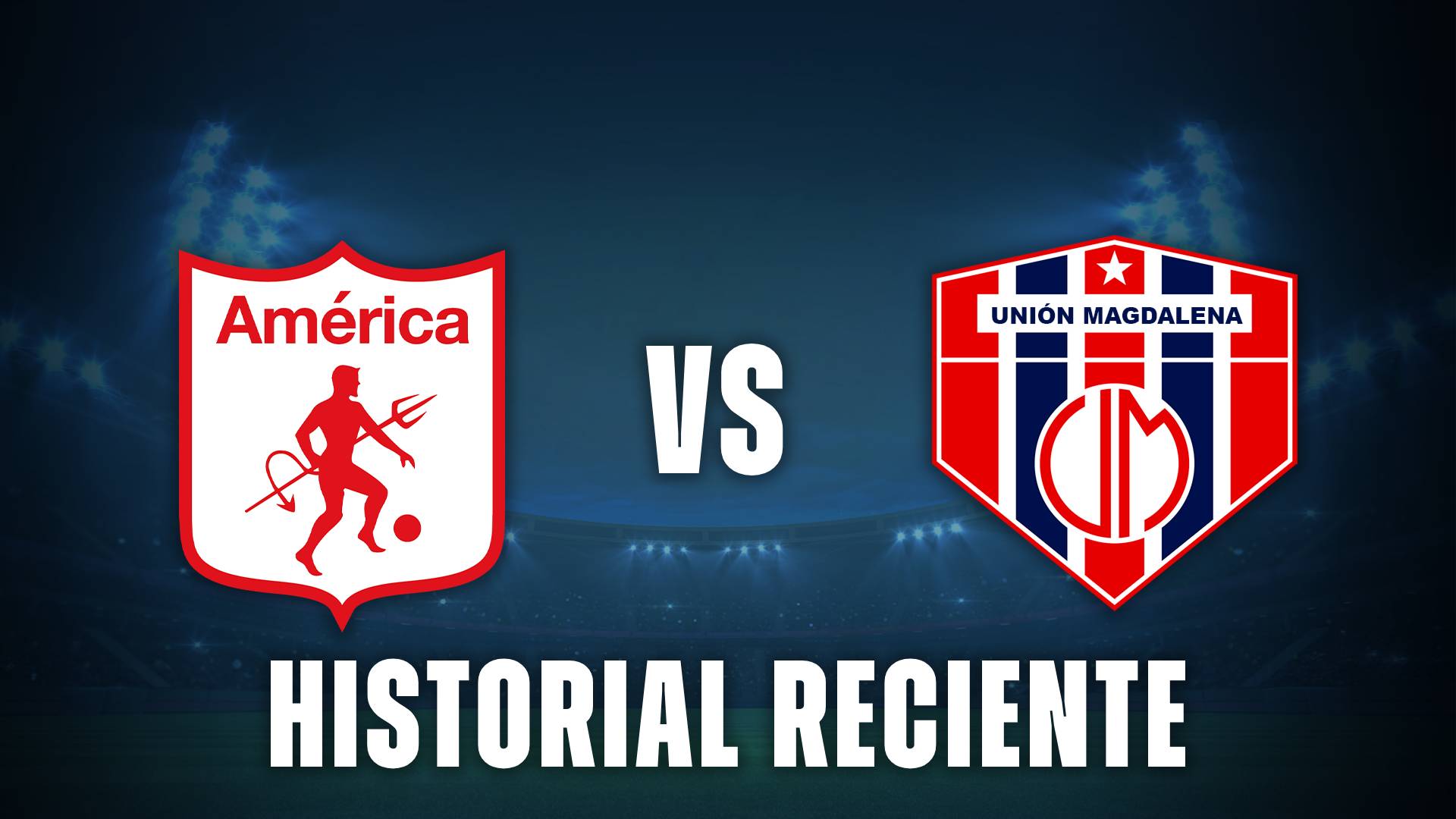 América de Cali vs Unión Magdalena historial