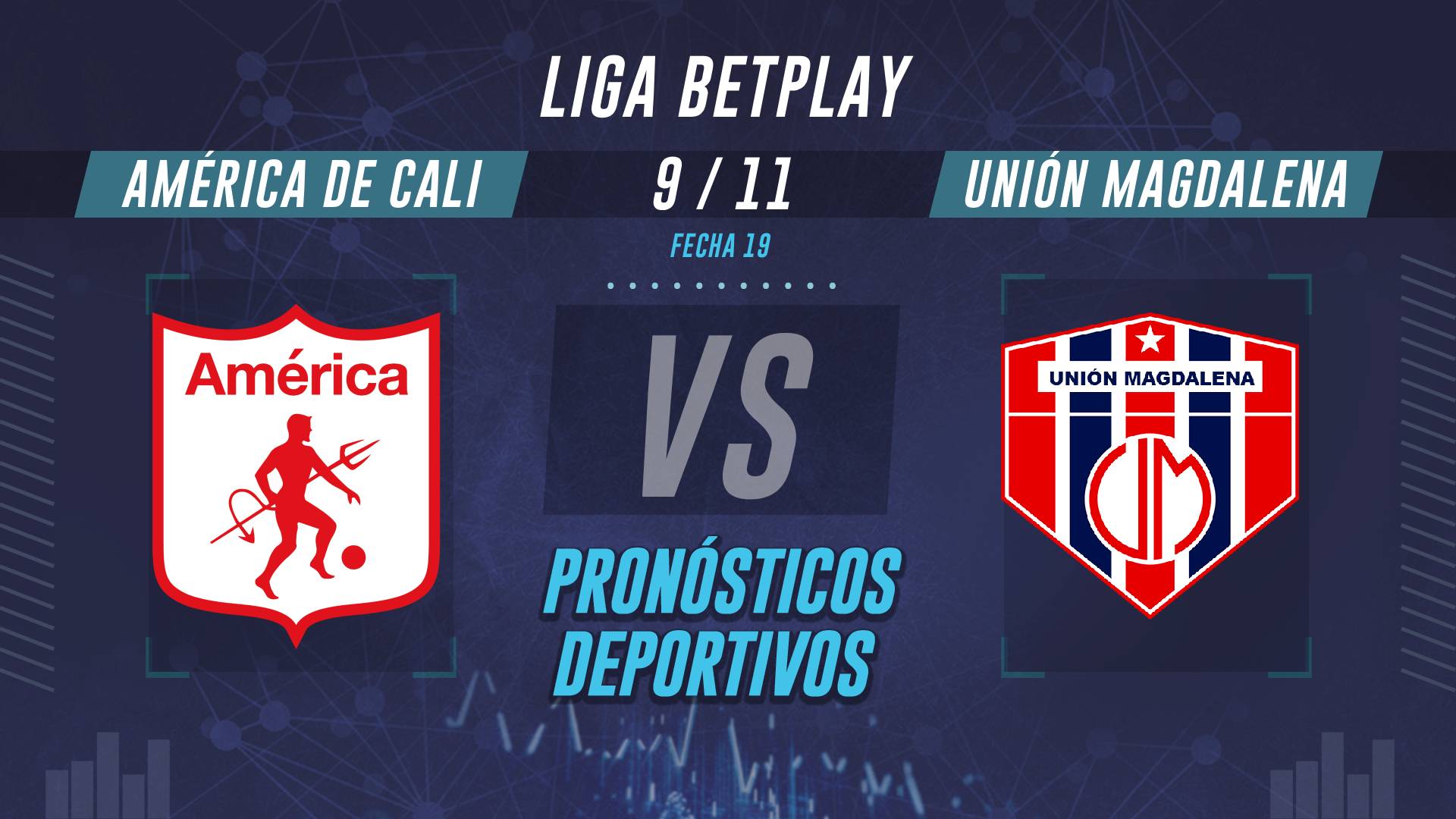 América de Cali vs Unión Magdalena