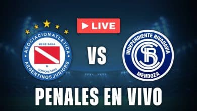 Argentinos vs Independiente Rivadavia penales en vivo