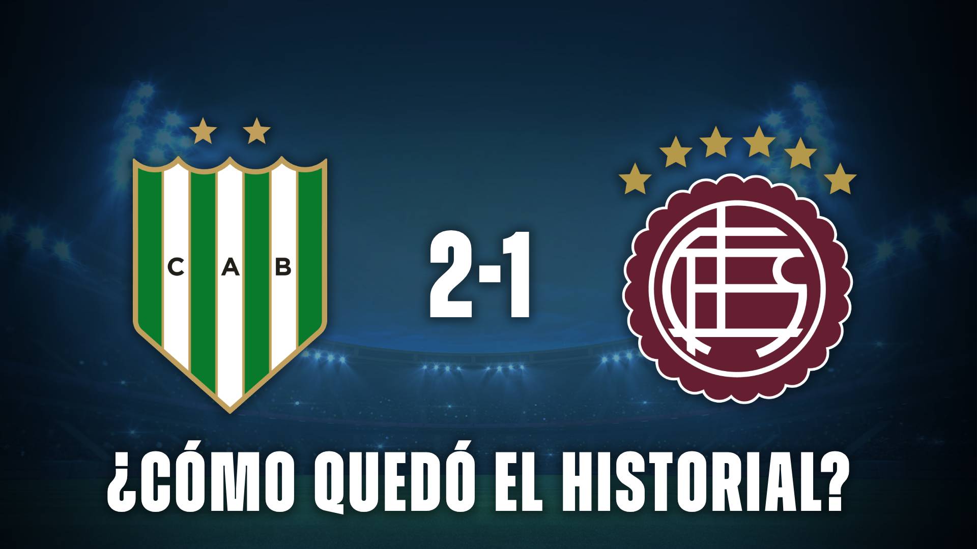 Banfield vs Lanús historial
