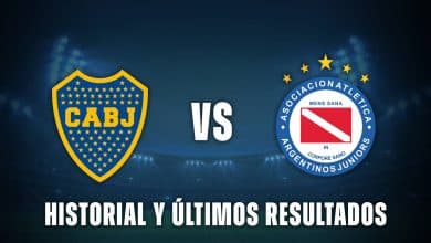 Boca vs Argentinos Jrs historial