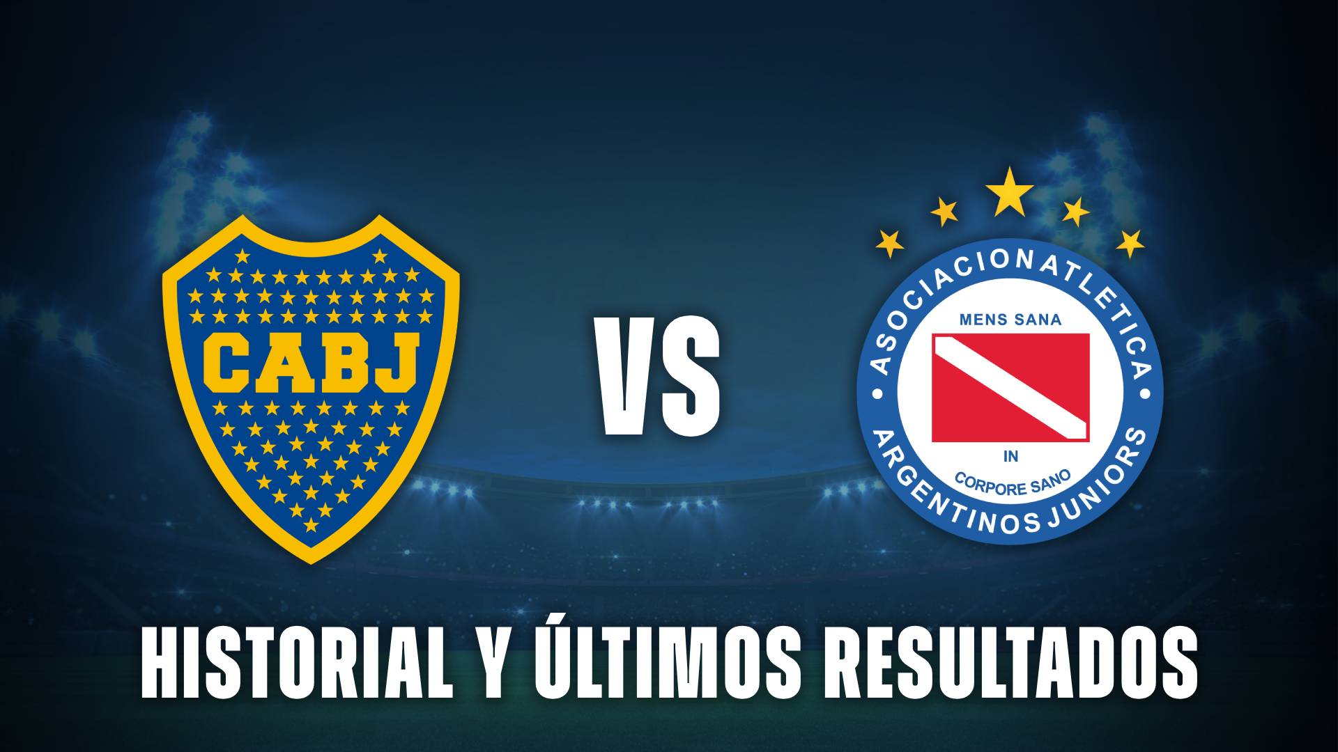 Boca vs Argentinos Jrs historial