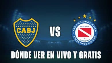 Boca vs Argentinos donde ver