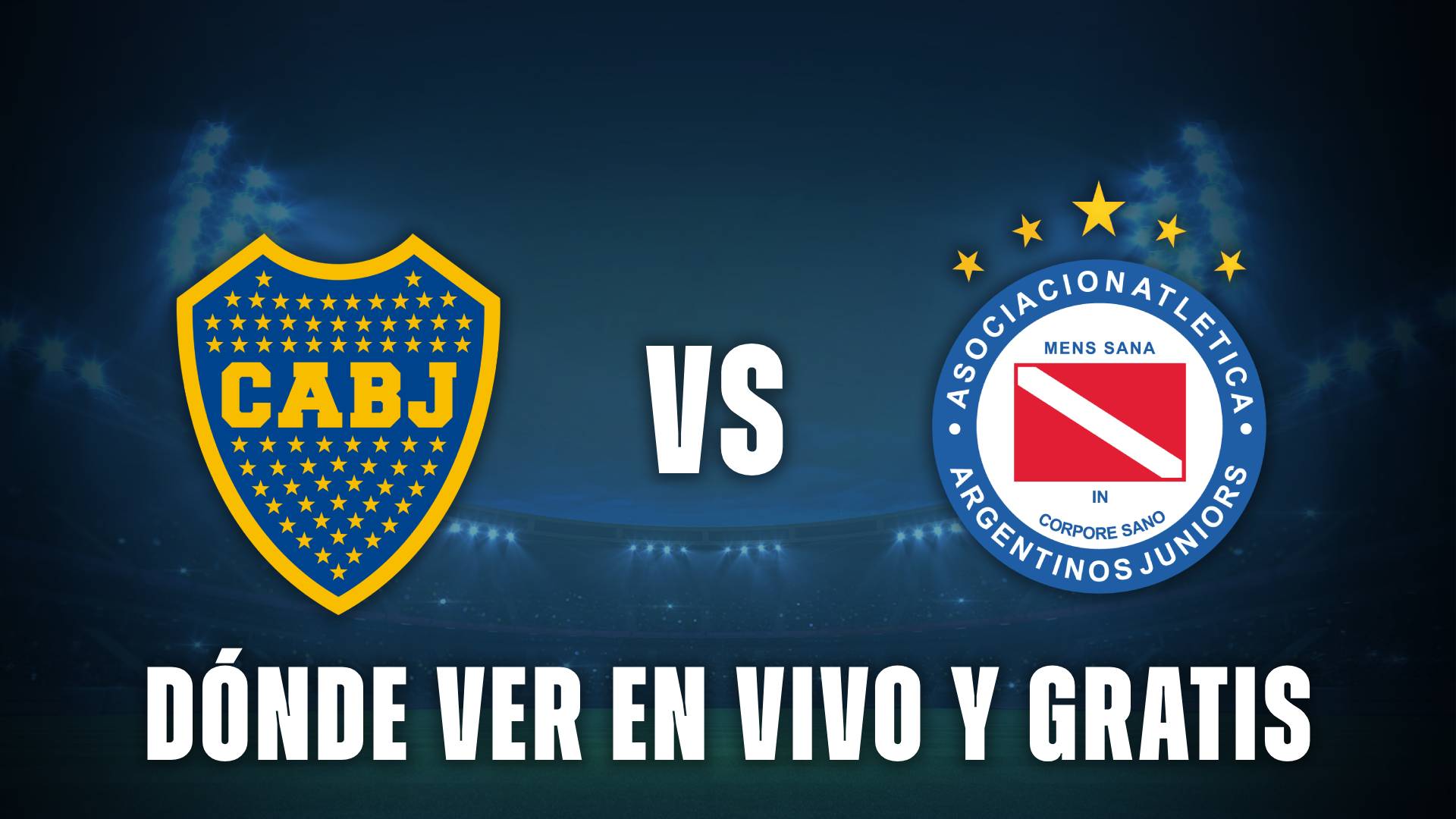 Boca vs Argentinos donde ver
