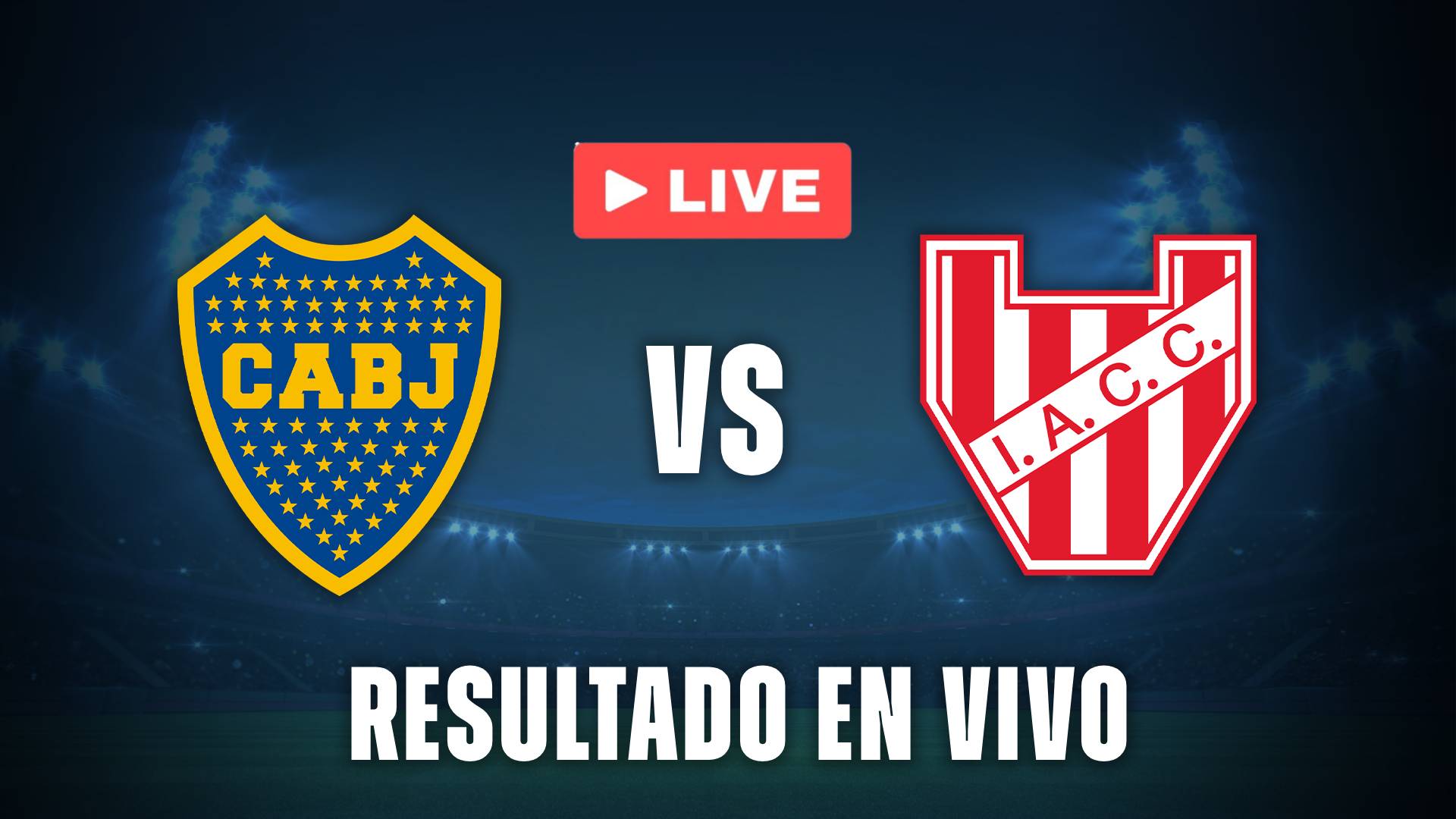 Boca vs Instituto Reserva en vivo