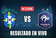 Brasil vs Francia resultado en vivo