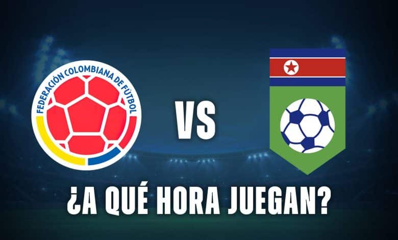 Colombia Sub 17 vs Corea del Norte horario