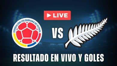 Colombia vs Nueva Zelanda resultado