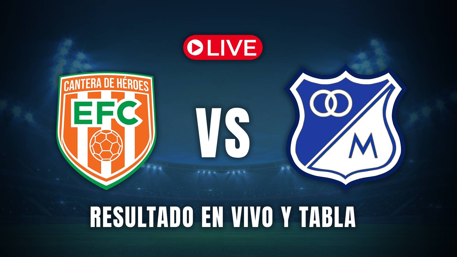Envigado vs Millonarios