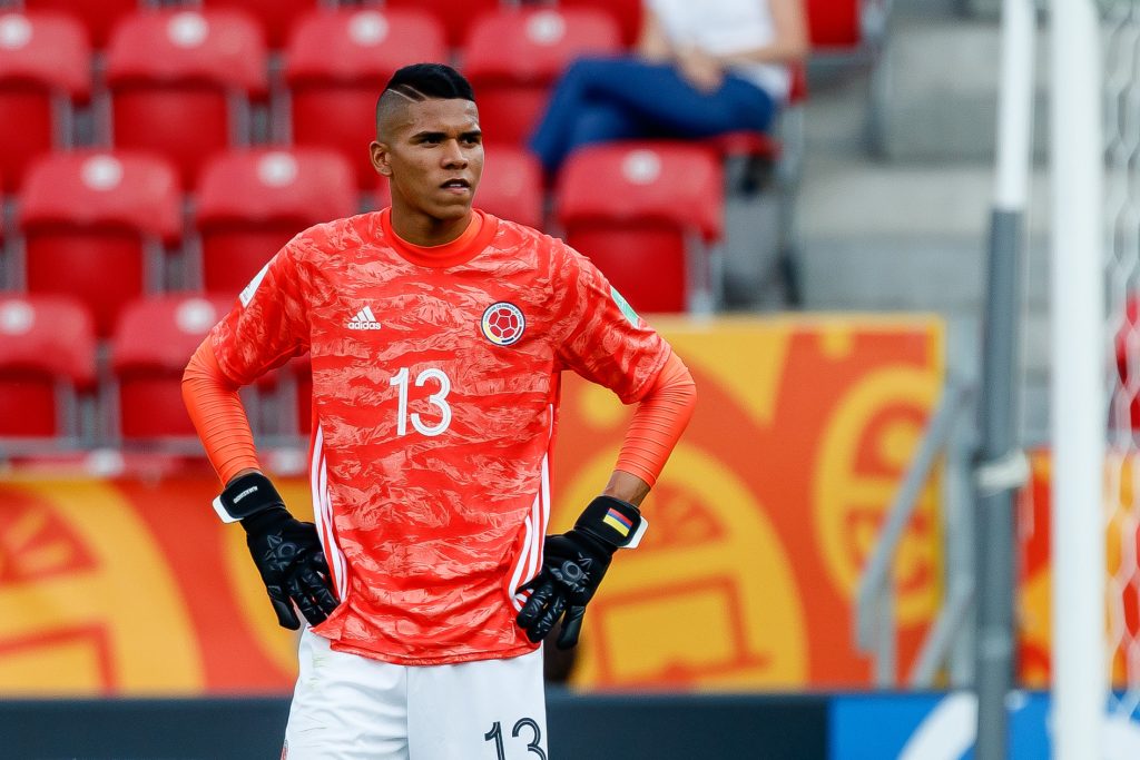 Kevin Mier en la Selección Colombia