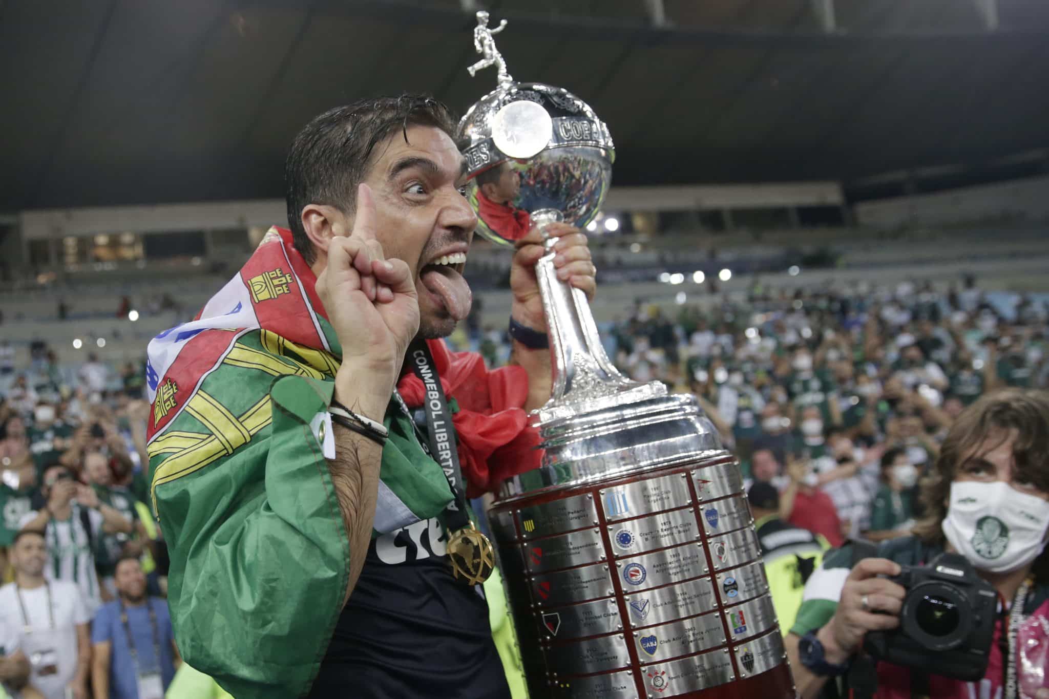 abel ferreira con libertadores
