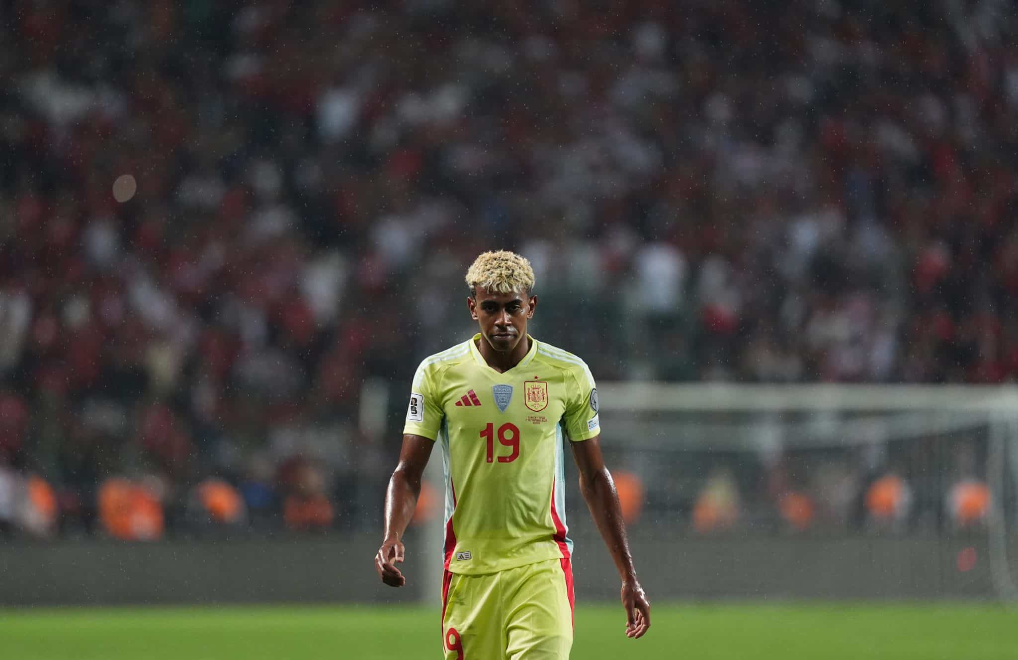 ¿Qué pasó con Lamine Yamal? Ausente en España vs Georgia (Getty Images)