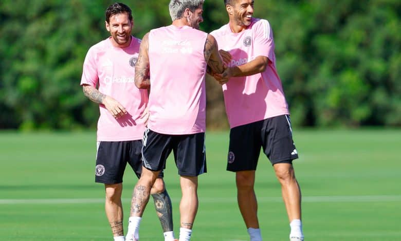 Messi, De Paul y Suarez