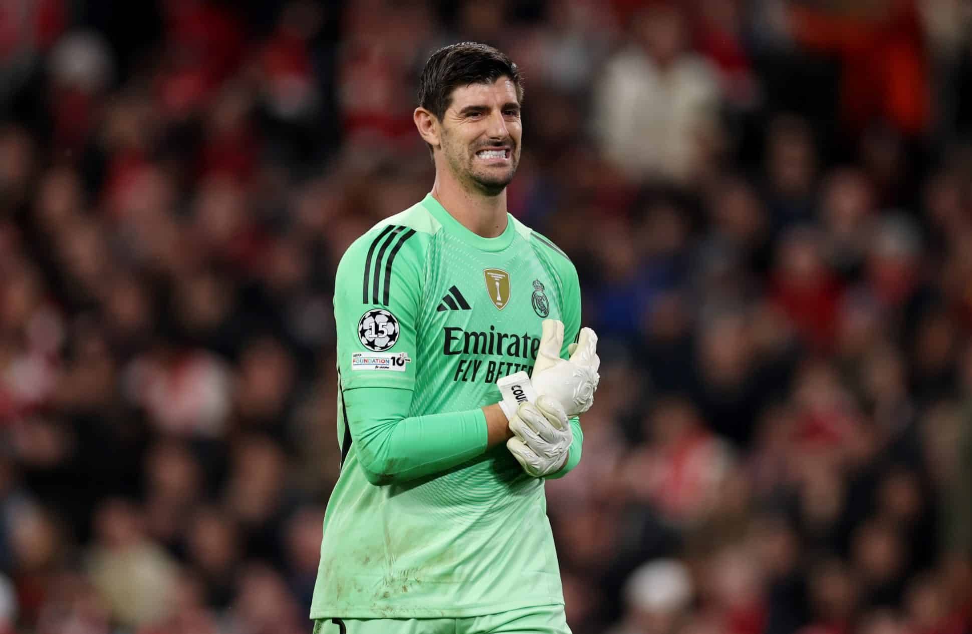 Por qué Thibaut Courtois no juega en el Real Madrid hoy