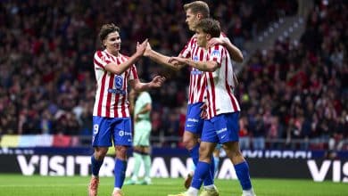 Estadísticas de Julián Álvarez en el triunfo vs Levante. (Getty Images)