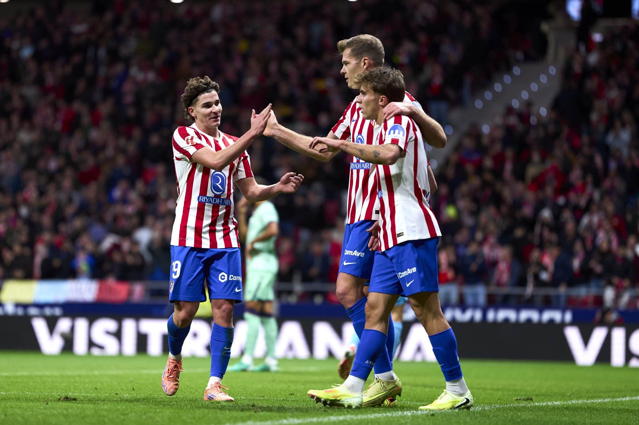 Estadísticas de Julián Álvarez en el triunfo vs Levante. (Getty Images)
