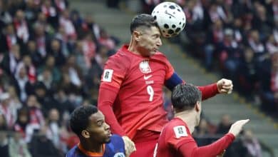Robert Lewandowski hoy: rendimiento en Polonia vs Países Bajos (Getty Images)