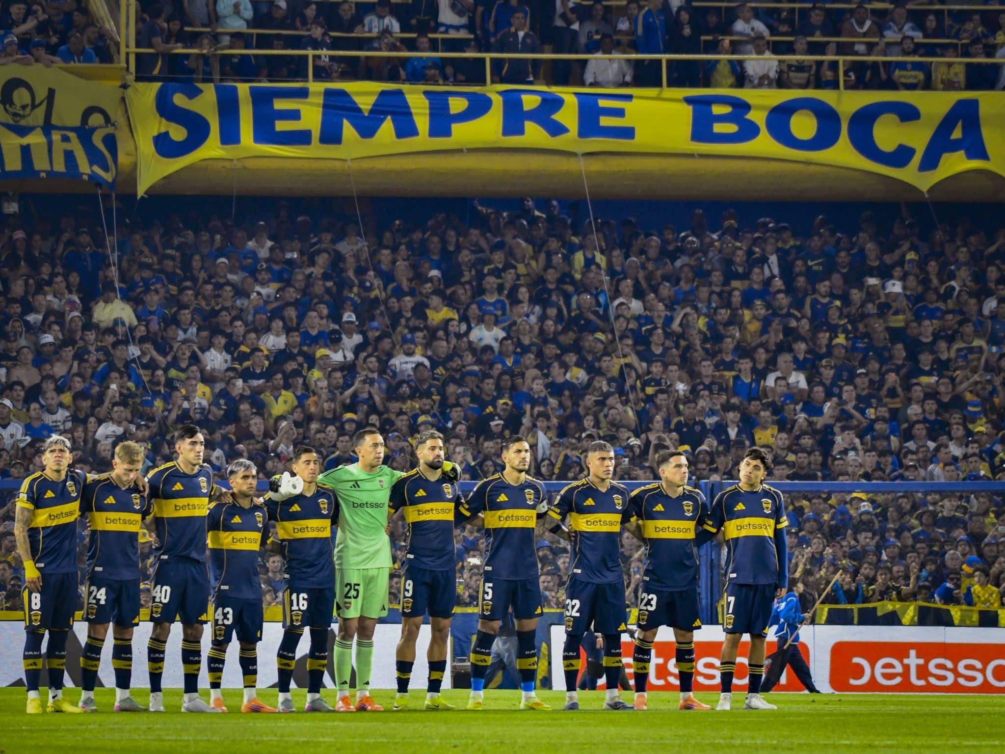 Boca en la Bombonera