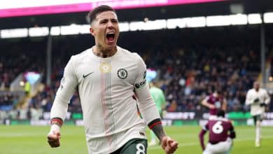 Enzo Fernández: así fue el gol ante Burnley por Premier League (Getty Images)
