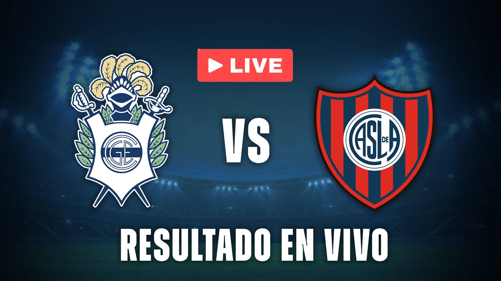 Gimnasia vs San Lorenzo resultado vivo
