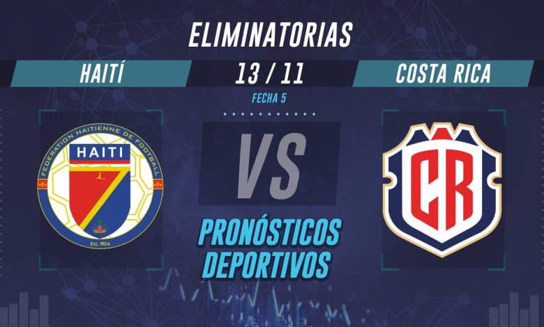 Haití vs Costa Rica pronósticos