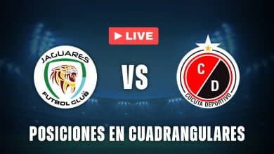 Jaguares vs Cúcuta posiciones
