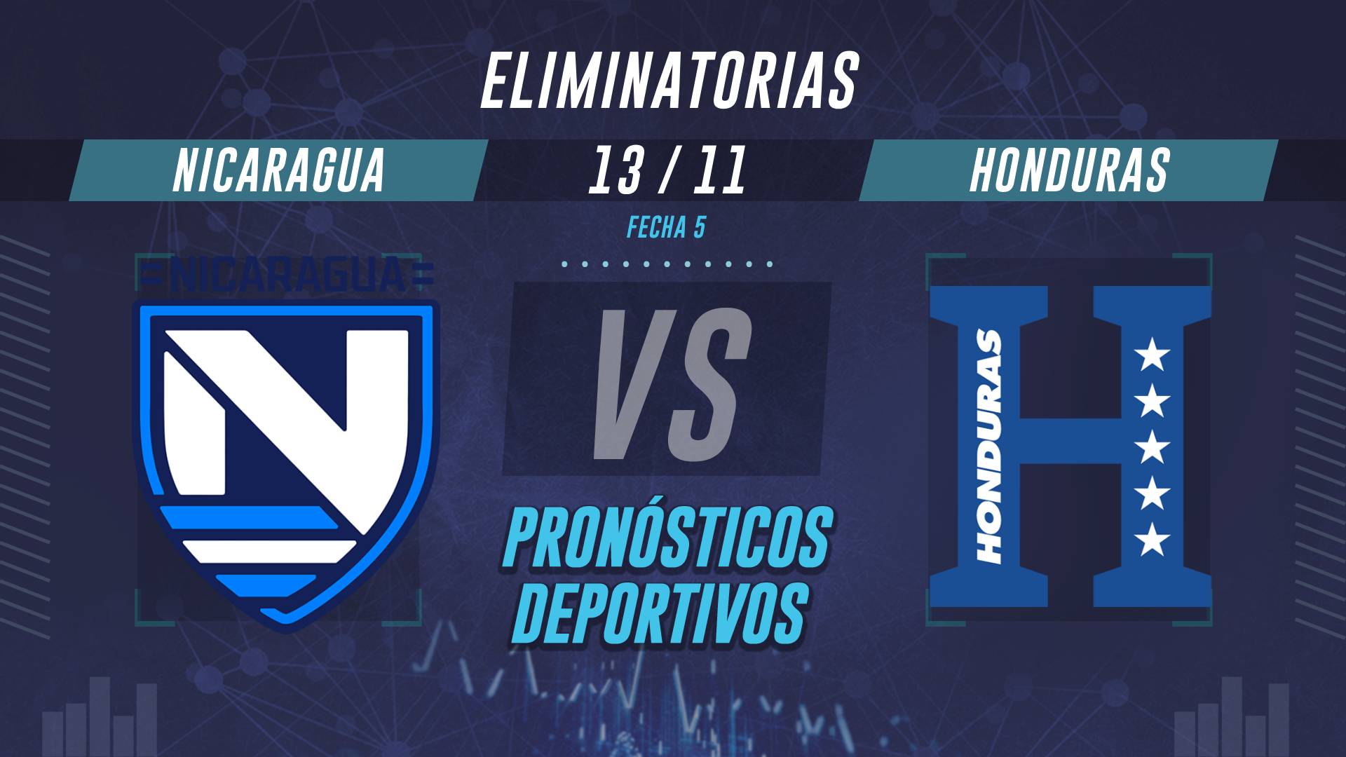 Nicaragua vs Honduras pronósticos