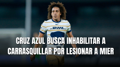 PORTADA_Cruz Azul busca inhabilitar a Carrasquilla por lesionar a Kevin Mier
