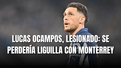 PORTADA_Lucas Ocampos lesionado, se perdería liguilla con Monterrey