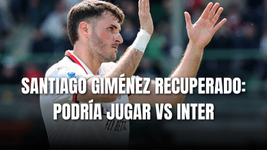 PORTADA_Santiago Giménez recuperado: podría jugar vs Inter