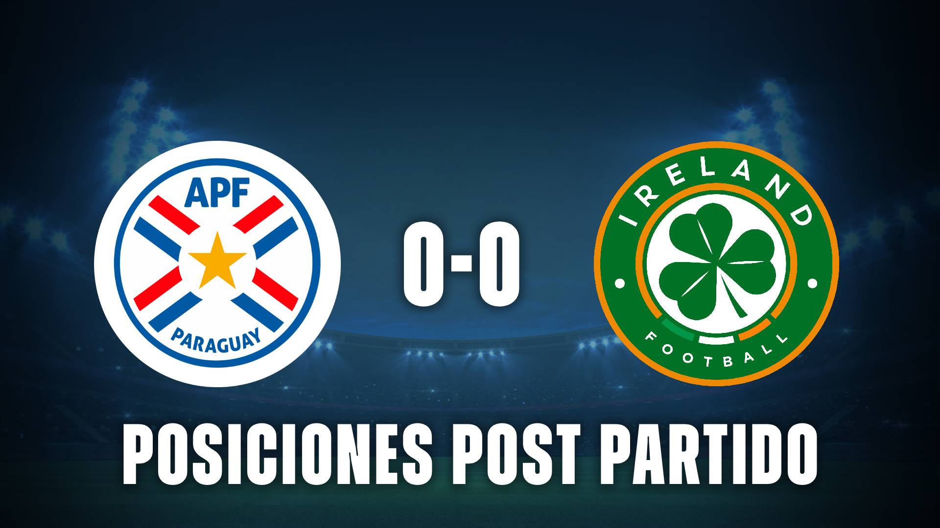 Paraguay vs Irlanda Sub 17