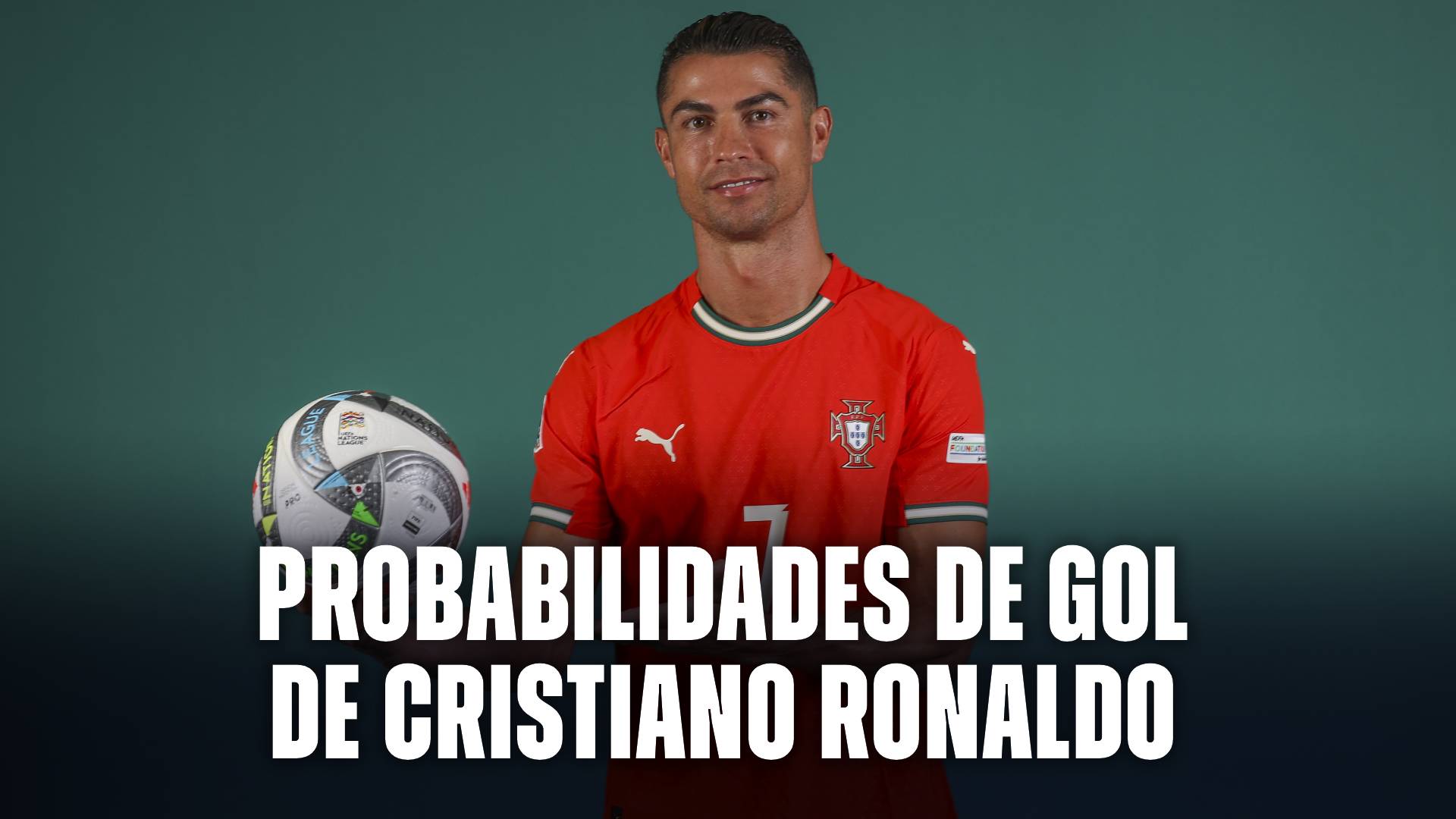 Probabilidades gol Cristiano Ronaldo